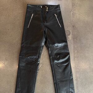 System Faux Leather Pant - Women's Medium